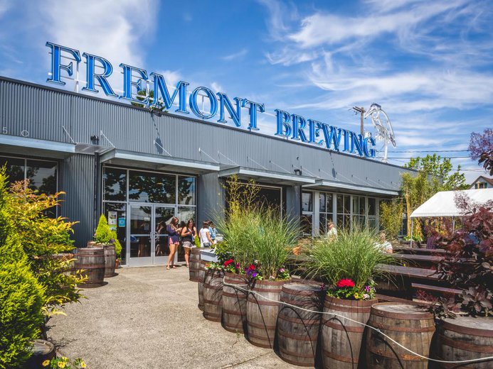 Freemont Brewing storefront in Seattle