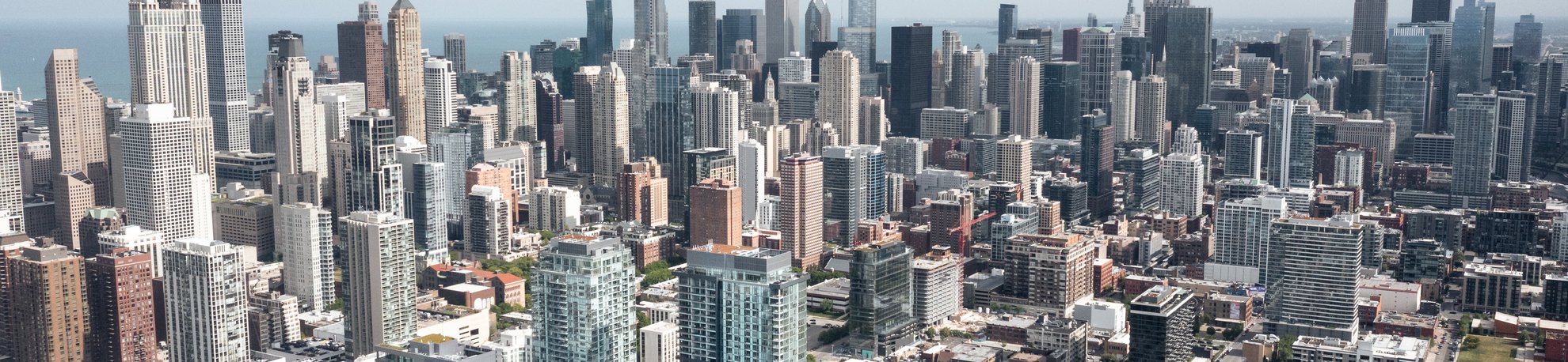 chicago skyline where level chicago located