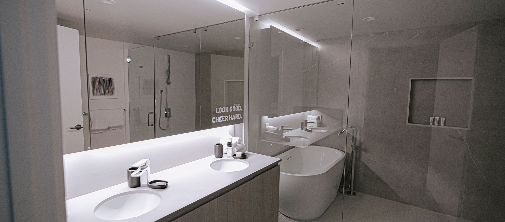 Seattle Storm Fan Suite Bathroom
